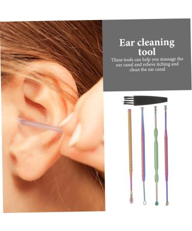 Buy Healvian 5 Sets Ear Cleaning Kit | Ear Wax Removal Tools for Adults - Effective and Safe Ear Washer - Buy Online on GoSupps.com