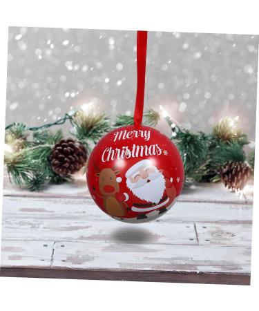 Cabilock 5pcs Christmas Balls Candy Jar Christmas Tree Pendant Christmas Tree Decor Child Box Iron - Buy Online on GoSupps.com