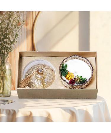 Relaxing Scented Candles for Home | Aromatherapy Jar Candle with Glass Cover - Perfect Gifts for Men & Women (Dried Orange - Buy Online on GoSupps.com