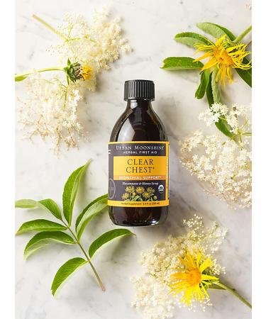 Urban Moonshine Herbal Supplement - Clear Chest Support with Elecampane & Honey Syrup, 8.4 FL OZ - Buy Online on GoSupps.com