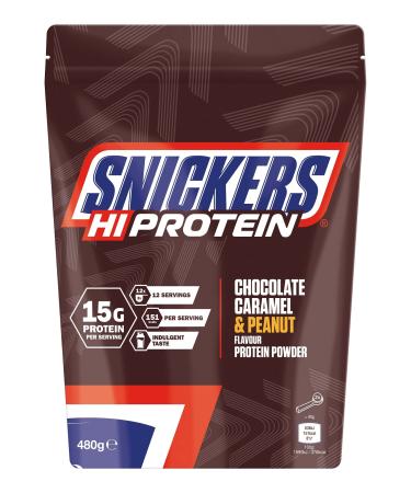 Mars Protein - Snickers Protein Powder - Doypack of 480 Gr