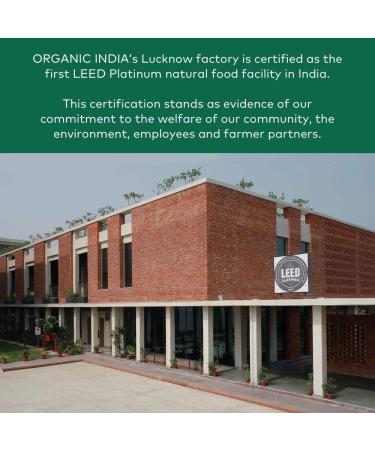 ORGANIC INDIA Neem Herbal Supplement - Supports Skin Immune & Liver Health Detox Healthy Inflammatory Response Vegan Gluten-Free USDA Certified Organic - 90 Capsules 2 Pack - Buy Online on GoSupps.com