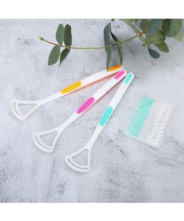Premium Tongue Scraper & Interdental Brush Set | Deep Cleaning Oral Care Tool for Stain Removal & Fresh Breath - Buy Online on GoSupps.com
