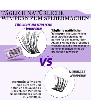 Eyelash Extensions 84 PCs Z11 BQ - DIY Individual Lash Clusters for Beginners | Reusable D-16mm Eyelashes for At-Home Application - Buy Online on GoSupps.com