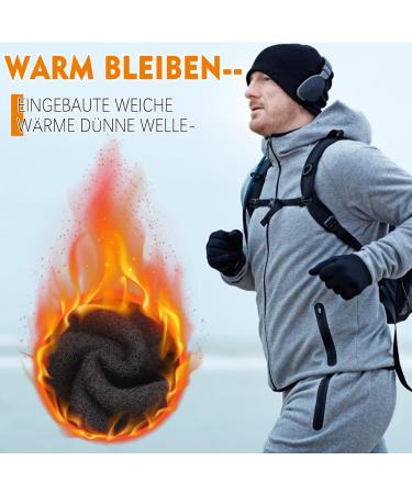 GXCROR Men's Touchscreen Winter Gloves - Perfect for Running Cycling & Outdoor Sports - Buy Online on GoSupps.com