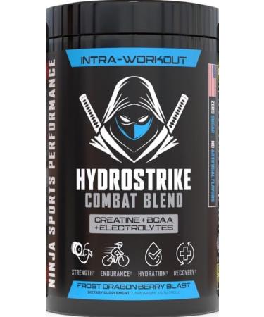 Ninja Sports Performance HydroStrike Combat Blend 5g BCAAs 5g Creatine Monohydrate Powerful Blend of Electrolytes Zero Sugar