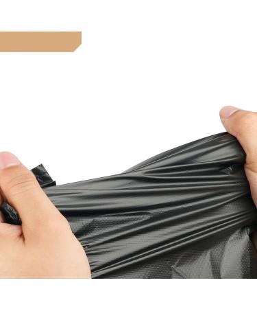 Garbage Bag Portable Home Living Room Black Vest Style Plastic Bag Kitchen Black 50 32*52cm - Buy Online on GoSupps.com