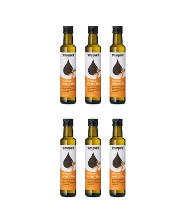 Vitaquell 6 x Wheat Germ Oils with Sea Buckthorn 250ml Rich in Vitamin E