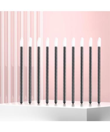 Willight 200 Disposable Lip Brushes - Lip Gloss & Lipstick Applicators - Perfect Makeup Tool Kit (Black) - Buy Online on GoSupps.com