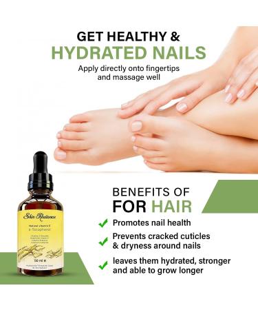 Premium 100% Pure Vitamin E Oil for Face & Skin - 60 000 IU in Glass Bottle - Highly Moisturising Oil for Skin Nails & Hair - Vegan No GMO & Hexane Free. 50ml - Buy Online on GoSupps.com