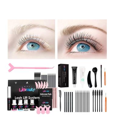 Libeauty Lash Lift & Color Kit | Eyebrow Lamination for Home DIY & Salon | Enhance Black Curling & Thickness for Stunning Eyes - Buy Online on GoSupps.com