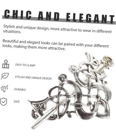 MERRYHAPY Hairpin Hair Barrettes for Hair Accessories for Women Dragon Viking Hair Clip Hair Accessories for Girls Simple Hair Stick Girls Hair Sprout Clips Chopsticks Miss Folk-custom Alloy - Buy Online on GoSupps.com