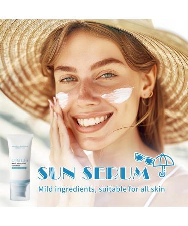 Centella Sunscreen Water-Fit Sun Serum Sunscreen SPF 50 Face Moisturiser Hydrating Sunscreen Essence Korean Sunscreen Centella Face Sun Cream For Refreshing No Sticky Refreshing Sun Cream - Buy Online on GoSupps.com