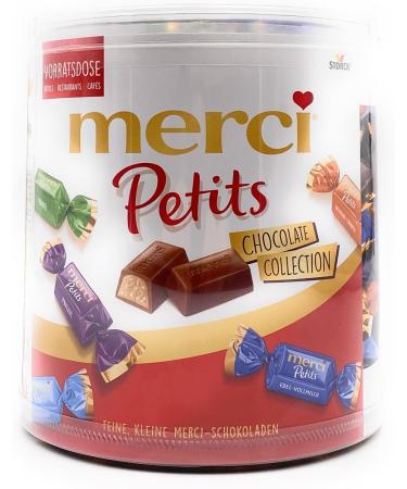  Storck Storck Merci Petits Chocolate Collection I 2 x 1000g I Round Boxes I Individually Wrapped Chocolate Specialty Mix I Finest Pralines I 2kg Large Pack - Buy Online on GoSupps.com