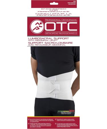 OTC Abdominal Uplift Back Support - Strong Compression Elastic Lumbo-Sacral Brace | Universal Fit | International Shipping - Buy Online on GoSupps.com
