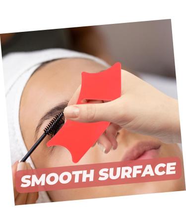 Baluue Eyeliner Eyelash Shield Eyelash Applicator Tool Women Eyeliner Stencils Red 10.3x3.8cm Red - Buy Online on GoSupps.com