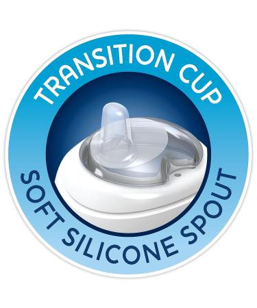 Chicco Soft Silicone Spout Sippy Cup 7oz Pink - Spill-Free Transition Cup for Babies 4m+ | Buy Online - Buy Online on GoSupps.com