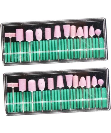 Housoutil 2 Nail Grinding Head Nail Drill Manicure - Buy Online on GoSupps.com