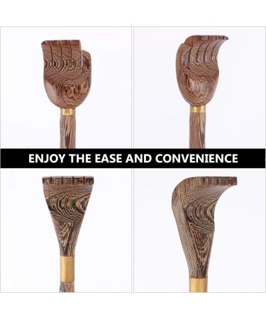 2-Pack Wooden Back Scratchers - Durable Finger-Like Body Massager for Itching Relief | Perfect Gift for Friends & Family - Buy Online on GoSupps.com