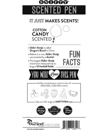Snifty SPPC012 Cotton Candy Scented Pen - Buy Now for Sweet Writing Experience - Buy Online on GoSupps.com