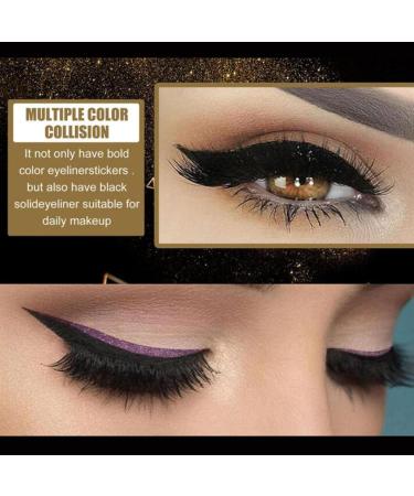 Buy Reusable Self-Adhesive Eyelashes with Eye Shadow - Invisible Tape for Effortless Beauty - Buy Online on GoSupps.com