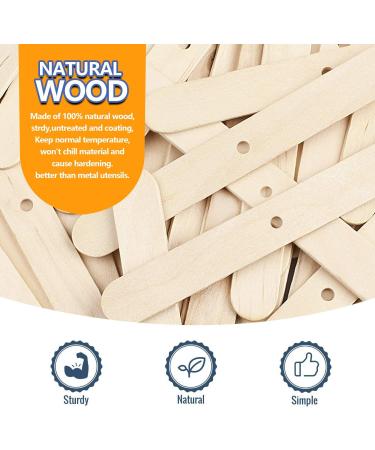 DINGPAI 100pcs Wooden Candle Wick Holders | Wick Clips for Candle Making Centering Tool - Buy Online on GoSupps.com