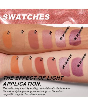 PCC PTYXIS Liquid blush for cheeks blush essence fine particle finish removable and washable tip without creases cake rich in moisture 4 25 ml 4 46 g Confezione da 1 - Buy Online on GoSupps.com