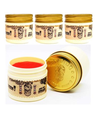 Bandido Aqua Wax No. 7 Red / Red (3 x 125 ml) Strong (3 x 125 ml) Hair Wax Strong Hold Styling Wax Hair Wax Men Pomade Hair Wax Men Hair Wax Men's Wax - Buy Online on GoSupps.com