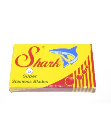 200 Shark Super Stainless Double Edge Safety Razor Blades