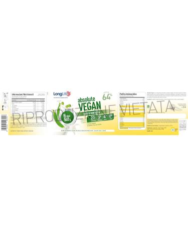  Longlife Longlife Absolute Vegan - 500 Gr - Buy Online on GoSupps.com