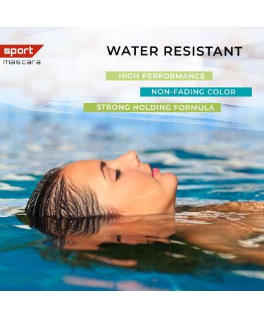 Sports Cosmetics Long-Lasting Black Mascara - Waterproof Eyelash Colorant for Active Lifestyles - Buy Online on GoSupps.com