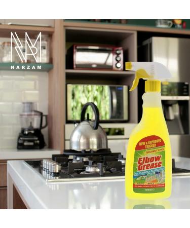 Elbow Grease 2x500ml All Purpose Degreaser Cleaner Spray - Household Kitchen & Laundry - Buy Online on GoSupps.com