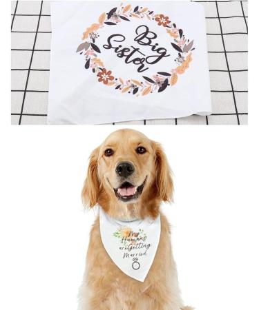 Emsea Dog Bandana & Hill Towel - Triangle Scarf for Medium Dogs | Perfect for Everyday Parties Weddings & Photography - Big Sister Design - Buy Online on GoSupps.com