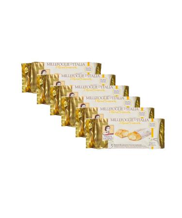 Matilde Vicenzi Matilde Vicenzi Millefoglie Lot of 6 mini vanilla cream snacks 125 g