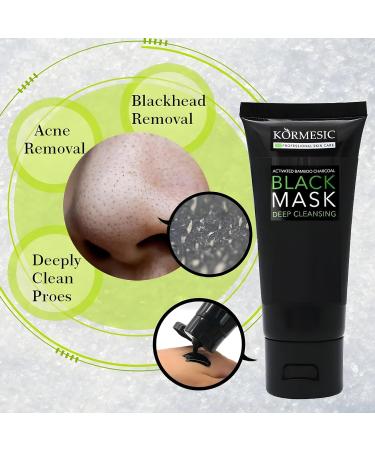 Blackhead Remover Bamboo Charcoal Peel Off Face Mask 100g - Buy Online on GoSupps.com