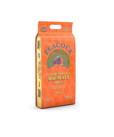 MASPeacock Golden Sella Basmati 10kg Box of 1-Fd