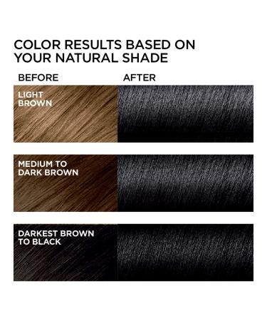 L'Oreal Paris Feria 20 Black Leather (Natural Black) Hair Dye - Pack of 1 - Buy Online on GoSupps.com