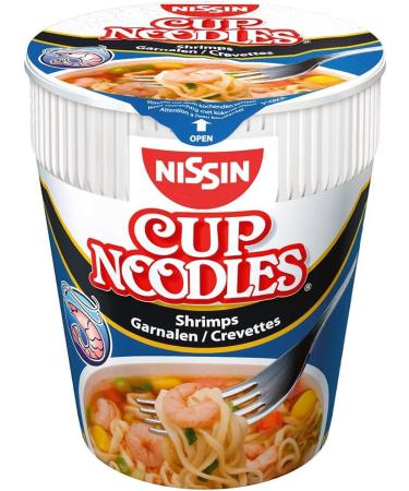  NISSIN Nissin Cup Noodle - Instant Japanese Shrimp Noodles (Pack of 8 x 63g) - Buy Online on GoSupps.com
