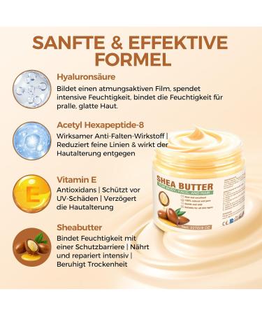 Beurre de karit v g talien - Tous types de peau visage l vres cheveux - Buy Online on GoSupps.com