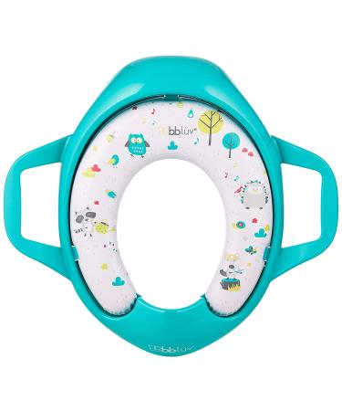 BBLV Pti Padded Toilet Seat Cover for Potty Training - Aqua - Buy Online on GoSupps.com