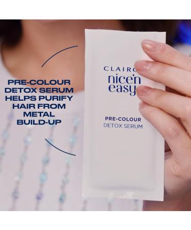 Clairol Nice n Easy Pure Brunettes Hair Colour | Pure and Rich Brown Tones | Smooth Natural Hair Colour | With Pre-Colour Serum | 100% Grey Coverage | 6.5PB Lightest Latte Brown| Permanent Hair Dye - Buy Online on GoSupps.com