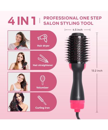 Shop the Best Hair Dryer Brush | Volumizing Hot Air Brush for Straightening & Curling - International Shipping Available - Buy Online on GoSupps.com