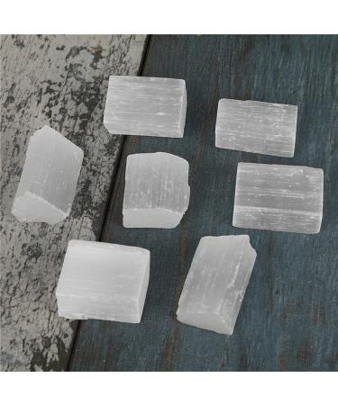 Natural Quartz Crystal Natural Selenite Stones Stones Raw Minerals Crystals Specimen Home Decor Home Office Decor ningxiao Light Yellow