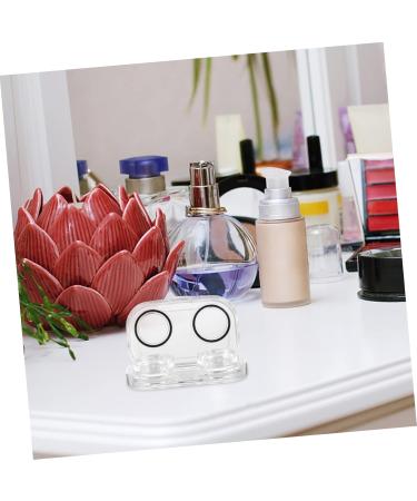 Gleavi Mirror 2 Sets - 8-Part Transparent Glasses Case & Portable Eye Care Container for Travel - Buy Online on GoSupps.com