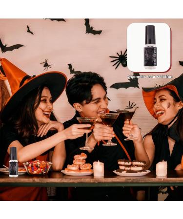 Scar Makeup Liquid: 5ml Halloween Scar Paint Realistic Scar Makeup Professional Body Paint Costume Kit | Waterproof - Buy Online on GoSupps.com