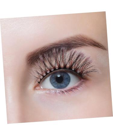 HONMEET 5Pairs Colorful Fake Program Eyelashes False Eyelashes For Women For Party Professional Makeup Natural Appearance Easy To Use 43x1cm as shown 1 - Buy Online on GoSupps.com