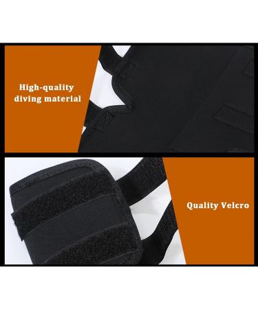 2pcs Dog Elbow Protector Pads Elbow Pads for Dogs Knee Brace for Dogs Adjustable Pet Knee Pads Strong Stability Dog Legs Protector for Recovering Injured(Black M) - Buy Online on GoSupps.com