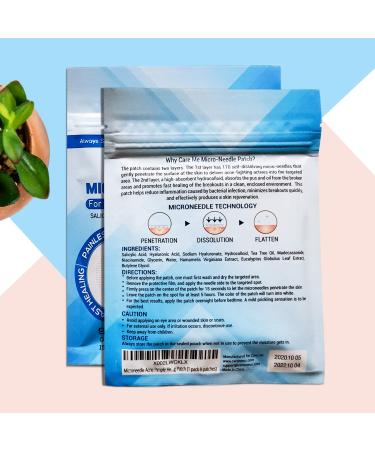Acne Pimple Micropoint Patches - 18 Count (2 Packs) | Best Spot Treatment for Inflamed Cystic Acne and Hormonal Breakouts - Buy Online on GoSupps.com