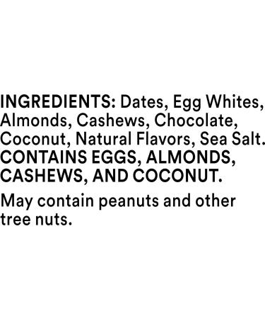 RXBAR Protein Bars - Gluten-Free Coconut Chocolate 12g Protein 9.15oz Box (5 Bars) - Pack of 2 - International Shipping Available - Buy Online on GoSupps.com