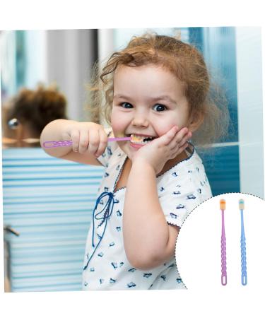 FRCOLOR 12-Pack 360 Children's Toothbrushes - Soft Silicone Baby Toothbrush for Gentle Oral Care - Buy Online on GoSupps.com